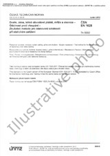 WITHDRAWN ČSN EN ISO 15614-8 1.4.2003 preview