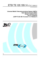 Preview ETSI TS 129199-14-V7.4.0 24.10.2007