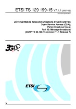 Preview ETSI TS 129199-15-V7.1.0 28.3.2007