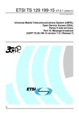 Preview ETSI TS 129199-15-V7.2.0 24.10.2007
