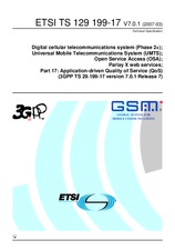 Preview ETSI TS 129199-17-V7.0.0 28.3.2007