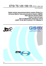 Preview ETSI TS 129199-19-V7.0.0 28.3.2007