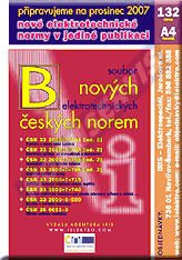 Preview  B - Soubor nových elektrotechnických norem 5.12.2007