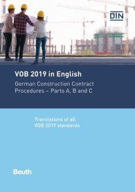 Publications  VOB 2019 in English; German Construction Contract Procedures: Parts A, B and C Translations of all VOB 2019 standards 20.3.2020 preview